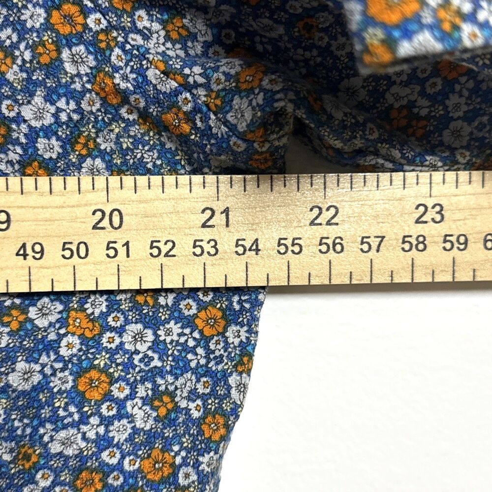 Vintage Tori Richard Hawaiian Print,  Floral Cotton Men's Size Medium Shirt - Picture 5 of 8